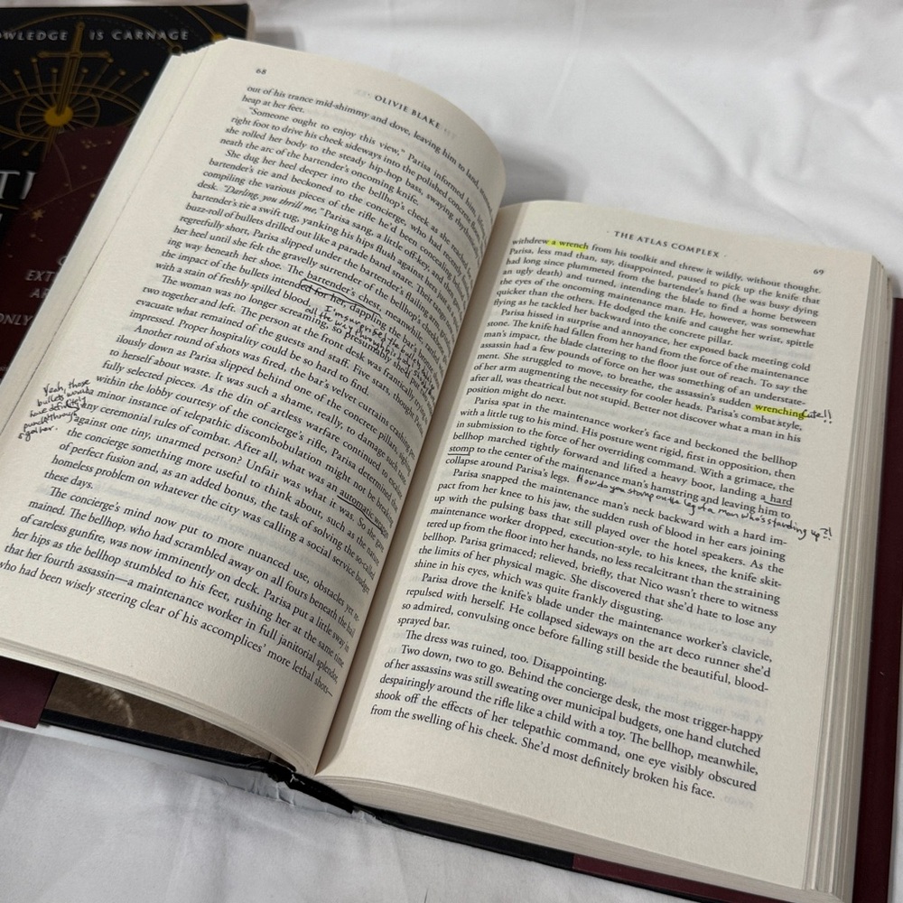 Olivie Blake Books: The Atlas Six, The Atlas Complex First, & One For My Enemy - Picture 11 of 16